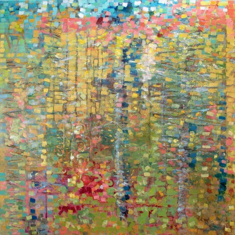 Roses In Thicket - David Adams