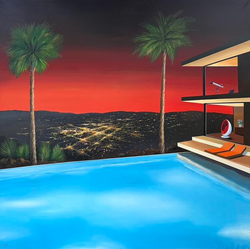 Sunset on the Desert - Daniel  Raynott