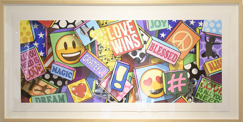 Love Always Wins - Framed - Todd Gray