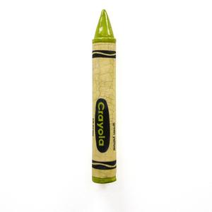 Karen Shapiro Crayon - Yellow Green