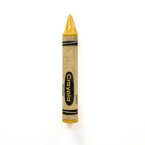 Karen Shapiro Crayon - Yellow
