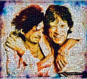 Keith and Mick_ The Glamour Twins