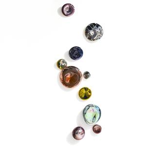 Seth Fairweather Mercury Drops - 10-piece wall sculpture