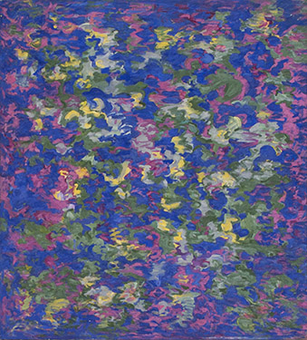 Beate Wheeler Untitled (BW-5210) Oil on canvas 1989 30 x 37.5 at David Richard Gallery - Beate Wheeler