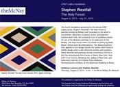 Stephen Westfall - The Holy Forest_BR_
McNay Art Museum_BR_
July 24_ 2015_BR_