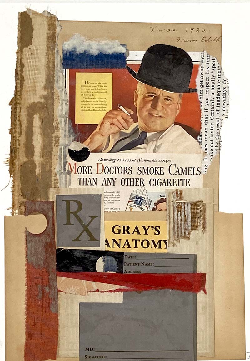 Patricia Leeds Gray_s Anatomy artist book in The Art of the Book exhibition at Seager Gray Gallery in Mill Valley CA in the San Francisco Bay Area