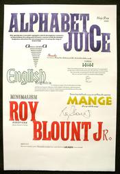 Ninja Press, Carolee Campbell Alphabet Soup