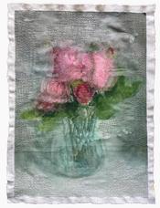 Michele  Landel Michele Landel_A Thought_ Textile photographic art at Donna Seager Fine Arts in San Rafael in the San Francisco Bay Area