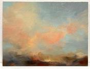 Suzanne Onodera_ Shift_ abstract landscape lyrical painting at Donna Seager Fine Arts in the San Francisco Bay Area