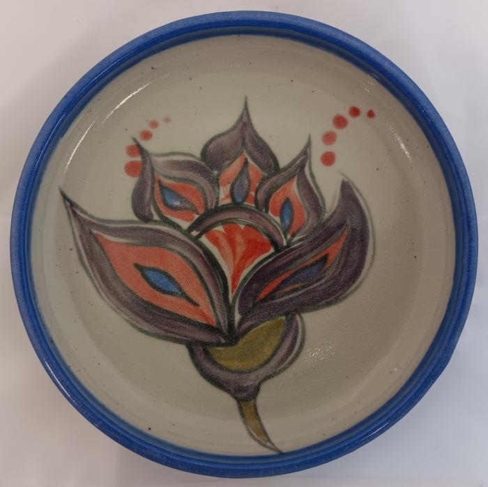5304-Bowl_ Lotus Design - Cheryl Hoagland