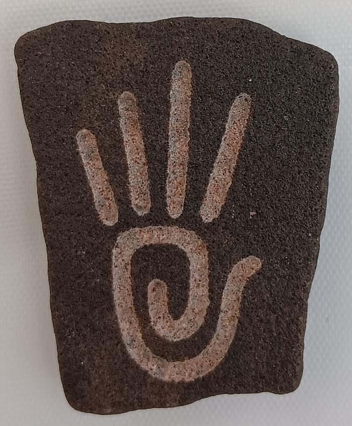 M50-Handprint Magnet - Ron White