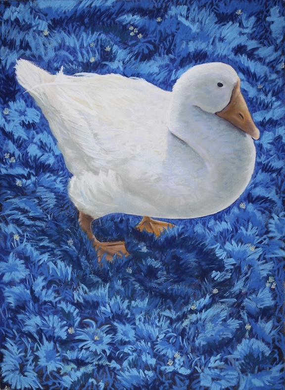 Goose in Blue Grass - Jenna R Garcia