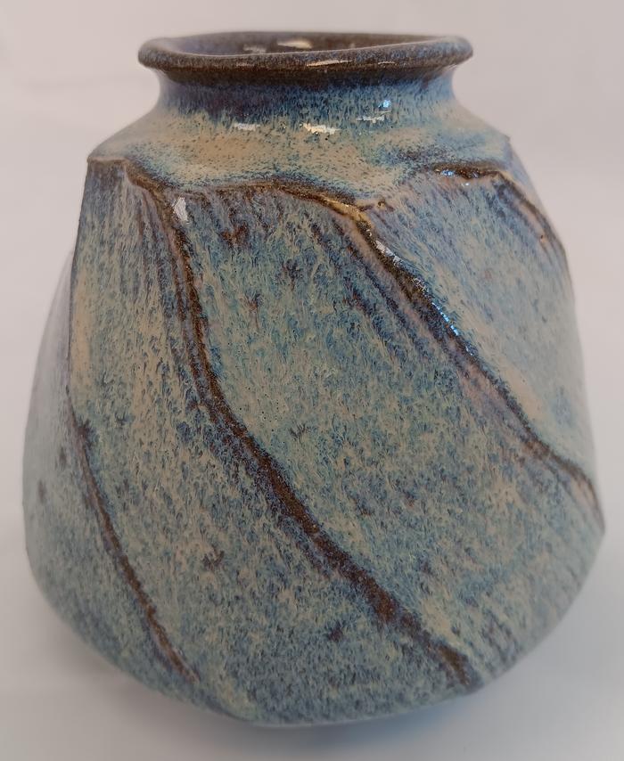 5086 Lavender Blue w_8 Facets - Cheryl Hoagland