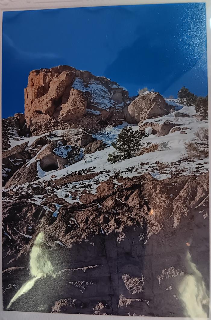 Snowy Cliff - Jeanne Bowles