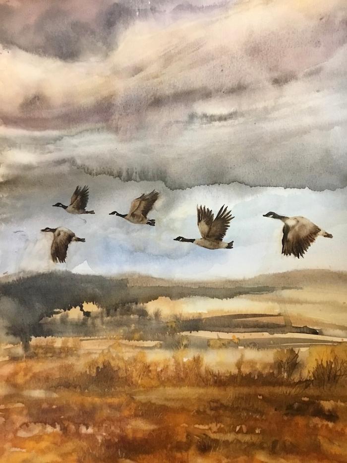 Watercolor Class-Saturday afternoons - Han In Huang/Wong