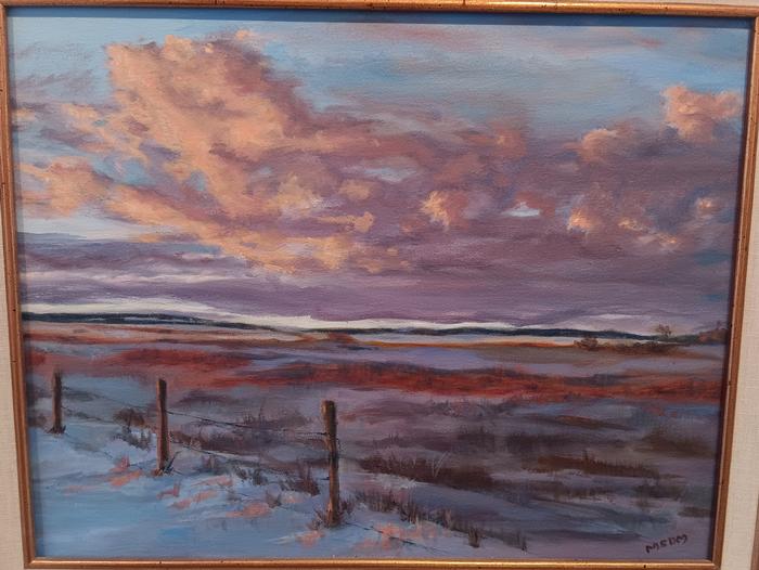 Winter Evening_ Kansas - Margaret Devenney McIntyre