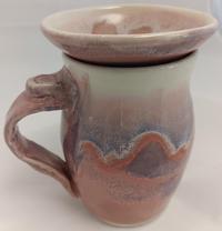 Tamara Massong 4-16-25-11 Shades of Pink_ Flow Mug - 2 Pieces w Cutie