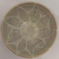 Tamara Massong 4-16-25-06 Misty Green Flower_ Med Bowl