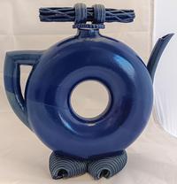 Marc Hudson Blue Torus Tea Pot