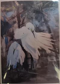 Margaret Devenney McIntyre Dancing Egrets