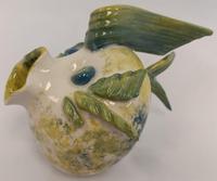 Cheryl Hoagland 5312-Fish Lime and Blue Splotches