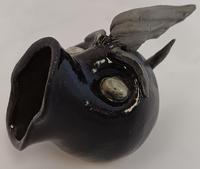 Cheryl Hoagland 5307-Fish Sm Black w_Dull Fins