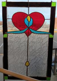 Janice Trujillo Window Heart