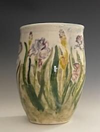 Lisa McEneaney Iris Vase