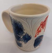 Cheryl Hoagland 4959-Mug_ Blue_Red Diffusion