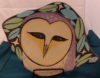 Michael & Sandra Kadisak Owl Platter