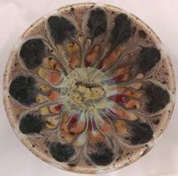 Tamara Massong Peacock Feathers Med Bowl