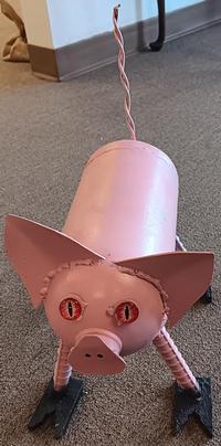 David A Trujillo Pink Pig