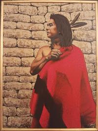 Adam Baker Red Blanket