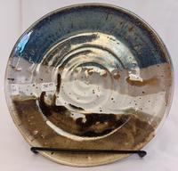 W. Lowell Baker Small Landscape Platter - Blue _ Green