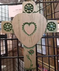 Isaiah Garcia Heart Cross w_Turquoise _ Coral