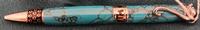 Tom Petersen Turquoise Black Cat Pen