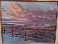 Margaret Devenney McIntyre Winter Evening_ Kansas