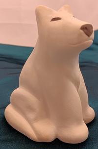 Michael & Sandra Kadisak Wolf Seated Turning