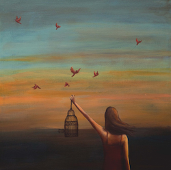 Laura Bowman Freedom in the Sunrise