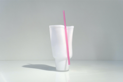 Shane  Darwent Cup _ Straw Series_ Pink Straw II