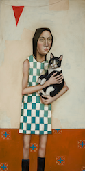 Michele Mikesell A Girl and Her Cat