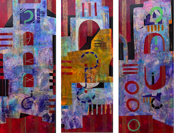 Questions (triptych)