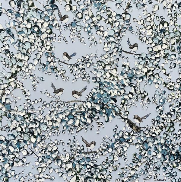 Aviary Sky _ Felicia Aroney Artist _ Manyung Gallery - Felicia Aroney