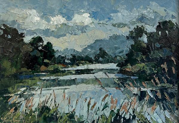 Stillness and Light (Pleinair) - Stacey Conridge