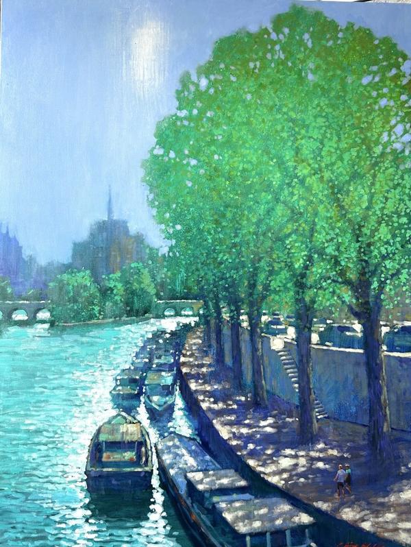 Summer on Seine - David Hinchliffe