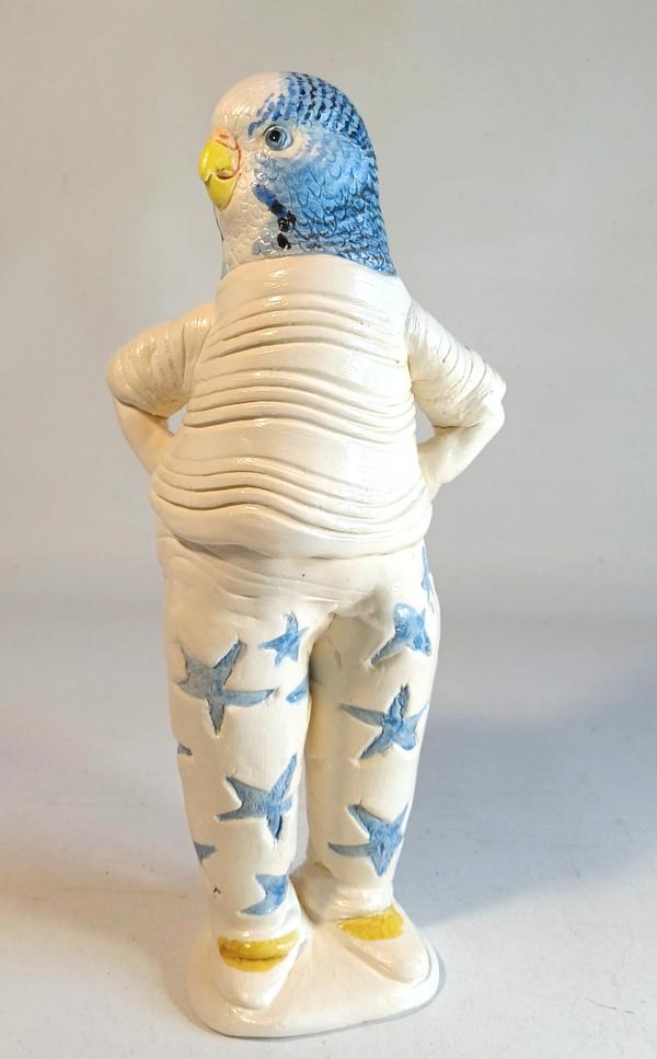 Blue Budgie - Sally Hook