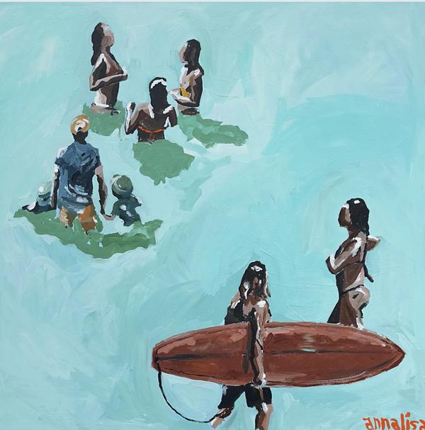 Between Bar Beach and Byron - Annalisa Lawrence