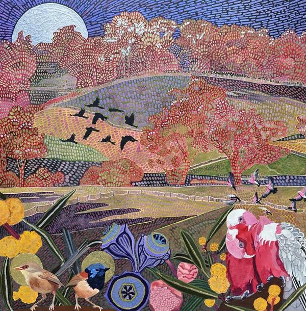 Moon Rise over Bukatilla - Katie Sandison