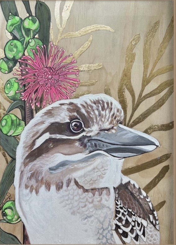 Mr Kookas with Pink Eucalyptus - Katie Sandison