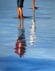 Tracy Dods Red reflected